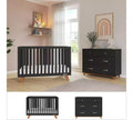 Child Craft SOHO 2-teiliges Babyzimmer-Set, mit 4-in-1-Gitterbett und Kommode mit 3 Schubladen