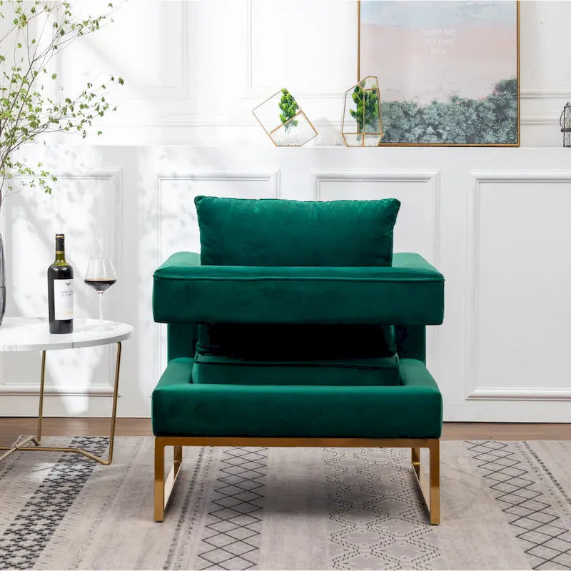 Fauteuil d’appoint contemporain rembourré Lenola de Roundhill Furniture