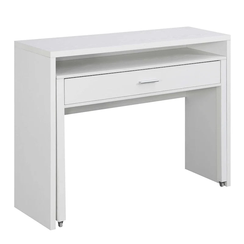 Convenience Concepts Newport JB-console-/schuifbureau met lade en verhoging