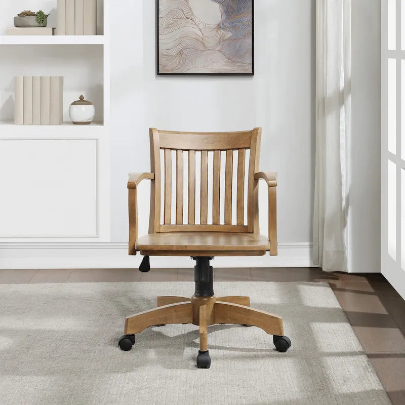 Sedia da banchiere deluxe in legno