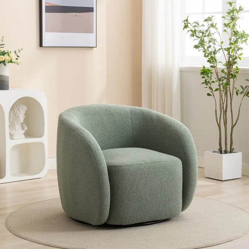 SEYNAR modernes, glamouröses Polstersessel-Set mit 360-Grad-Drehfunktion, 2 Stück