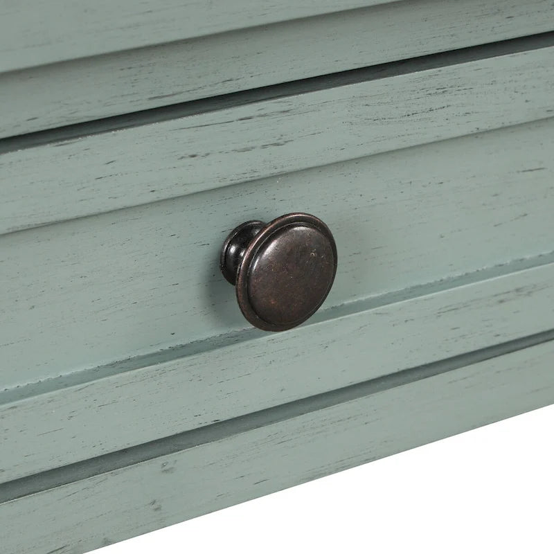 Consoletafel met 4 lades en opbergplank