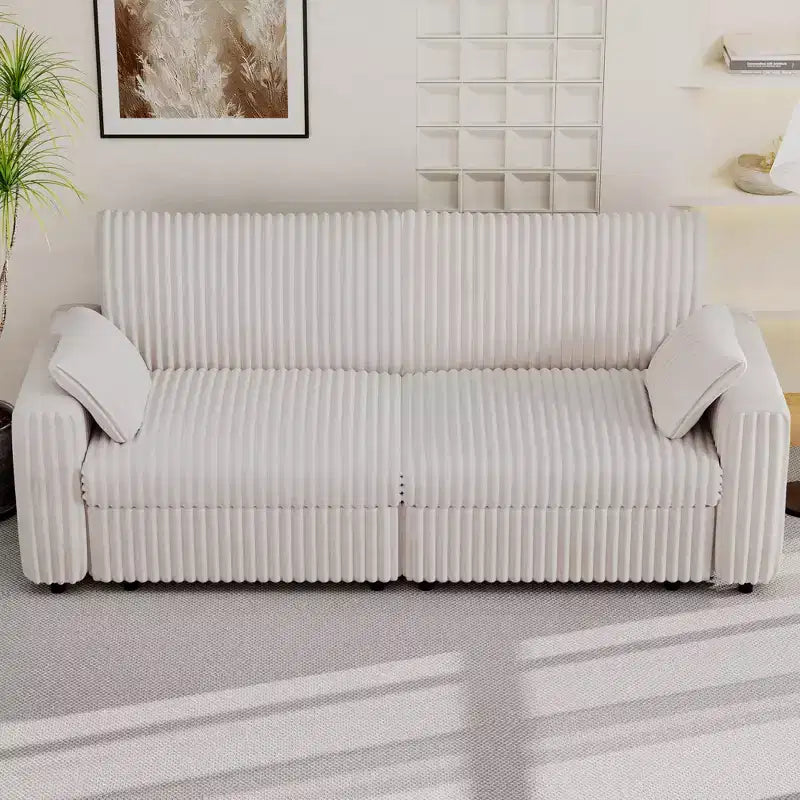 Modulares Cordsofa von Dyonery mit waschbaren Bezügen