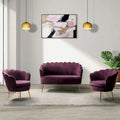 Ensemble de salon Xabier 52 in. 3 pièces de HULALA HOME