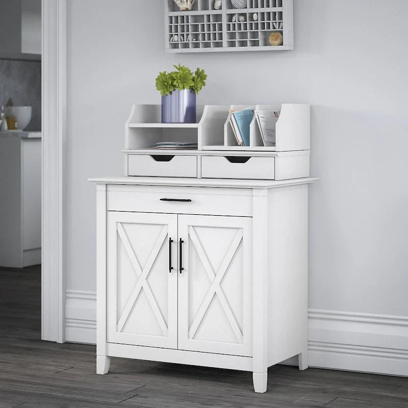 Secrétaire Key West avec armoire de rangement par Bush Furniture
