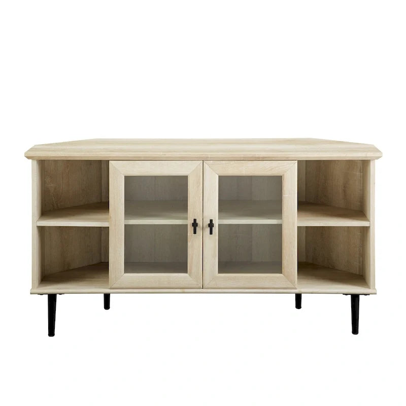 Middlebrook Eck-TV-Ständer mit Glastür, 48 Zoll