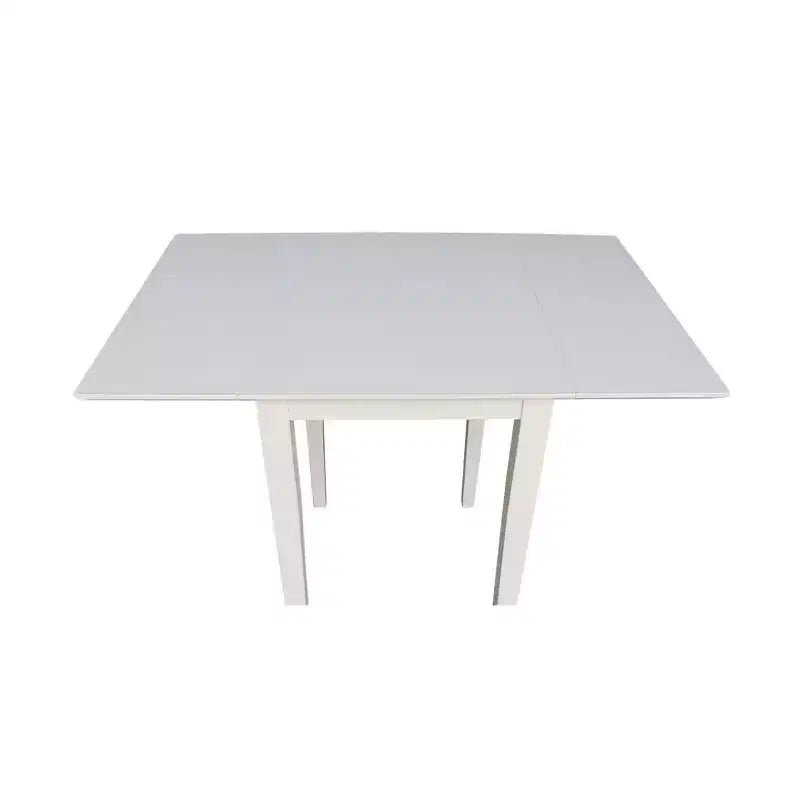 Espressobrauner Esstisch mit Klappplatten, für 4 Personen