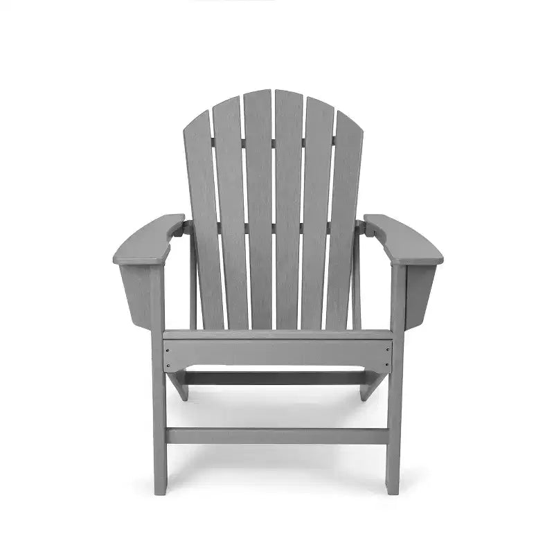 Set di 4 sedie Adirondack in resina plastica - EDYO LIVING