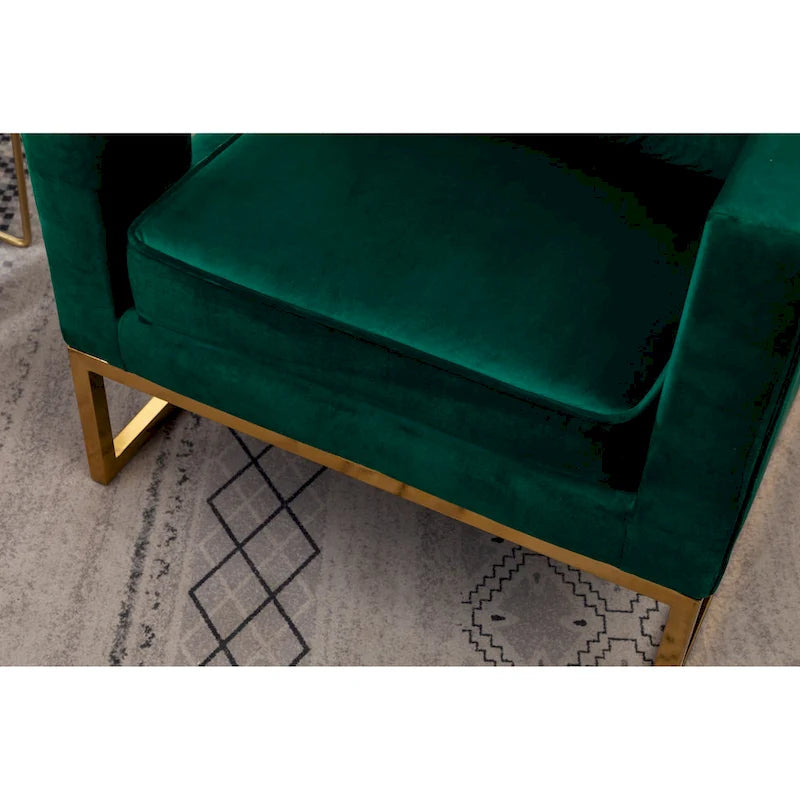Fauteuil d’appoint contemporain rembourré Lenola de Roundhill Furniture