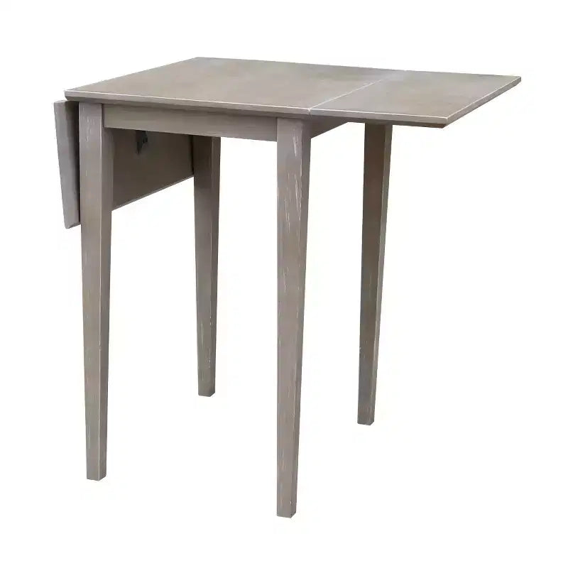Espressobrauner Esstisch mit Klappplatten, für 4 Personen
