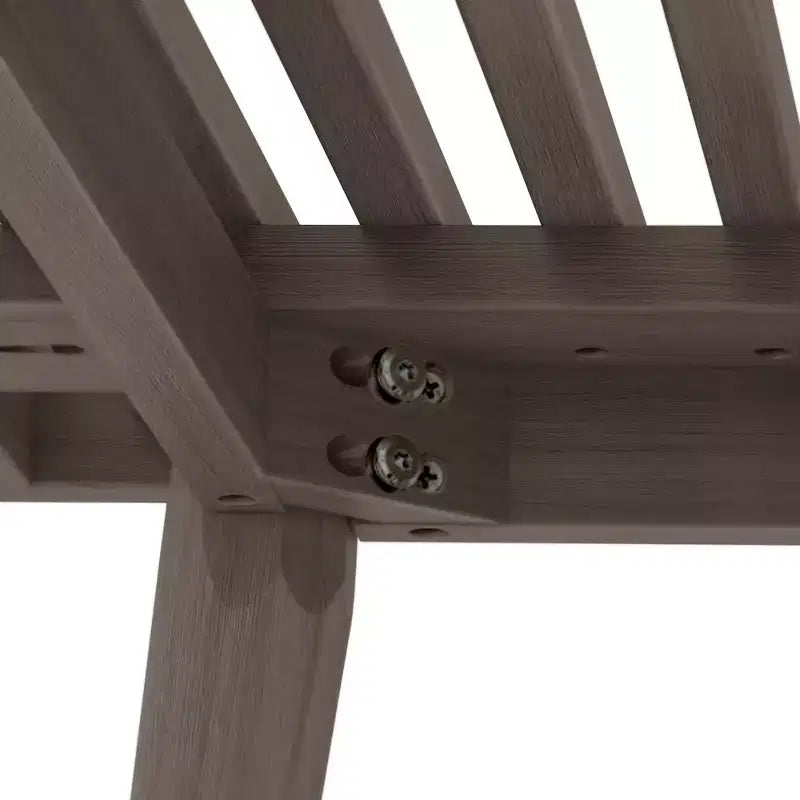 Panca da ingresso Plank+Beam, panca da fondo letto in legno massello per camera da letto, corridoio e portico, 41.25