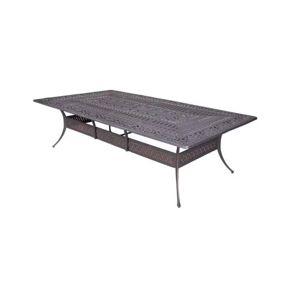 13-teiliges Essplatz-Set Manasquan aus Aluminium in Gunmetal von Havenside Home