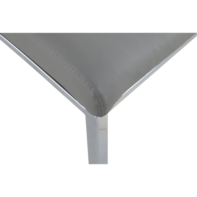 Sedia laterale cantilever imbottita Somette dallo stile contemporaneo, set da 4