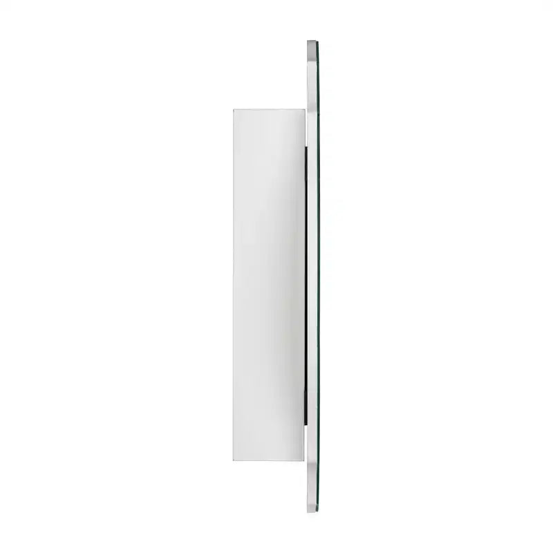 20 in. W x 30 in. H Armoire à pharmacie murale sans cadre, irrégulière et cintrée, avec miroir biseauté