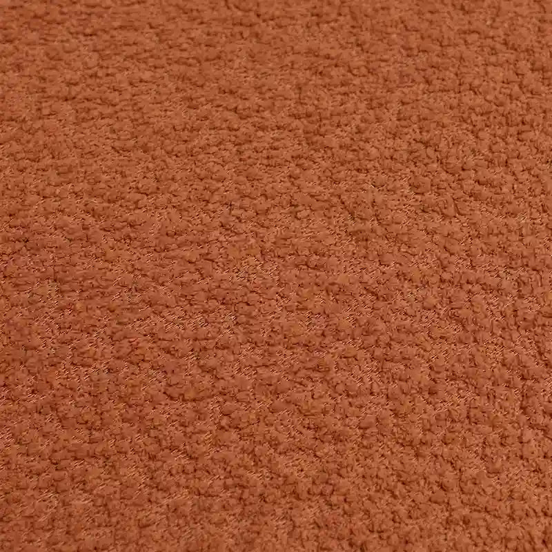 Fauteuil pivotant tonneau KINWELL 32 W rembourré en bouclé (lot de 2)