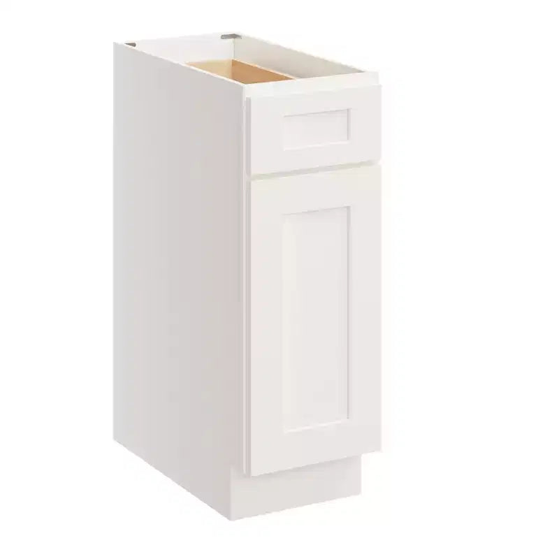Meuble bas de cuisine CASAINC de 12 po W x 34.5 po H x 24 po P avec 1 tiroir à fermeture amortie, cadre en contreplaqué, façade à recouvrement intégral