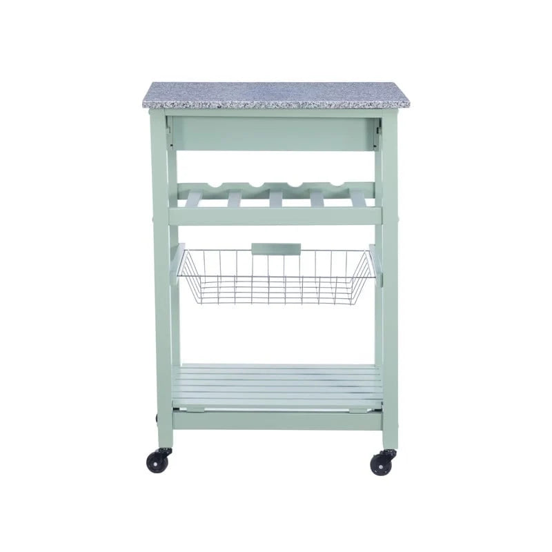 Desserte de cuisine compacte mobile Jake