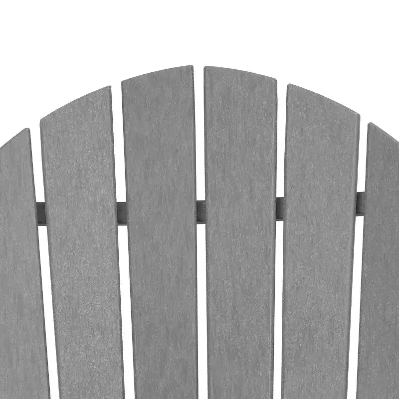 Set di 4 sedie Adirondack in resina plastica - EDYO LIVING