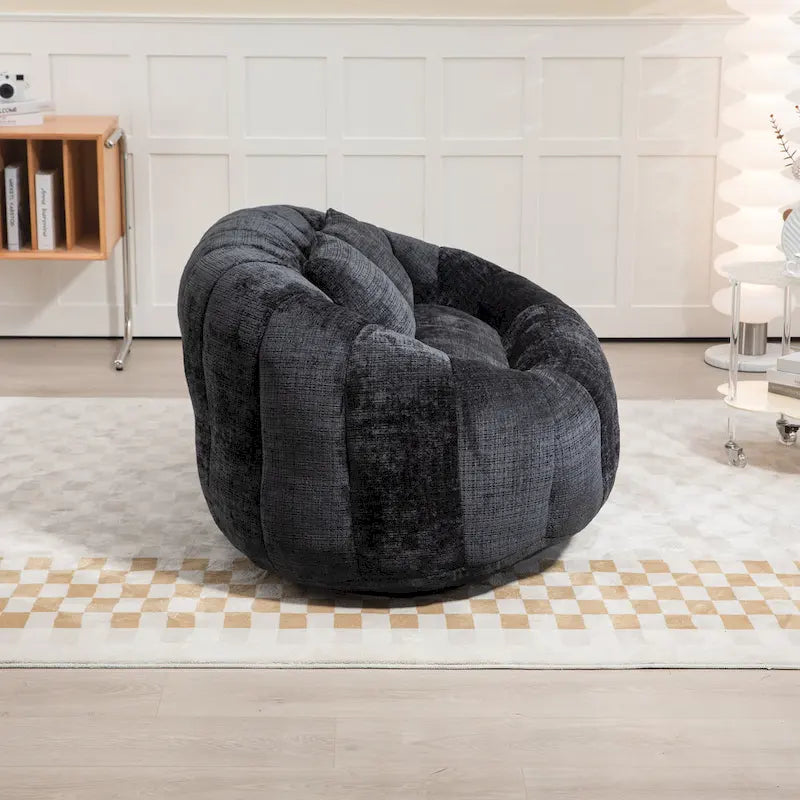 GDFStudio - Divano relax a 2 posti Laurel in ciniglia con schiuma ad alta densità e comfort extra