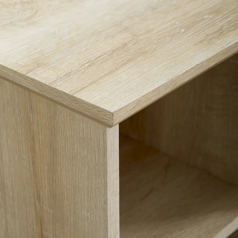 Middlebrook Eck-TV-Ständer mit Glastür, 48 Zoll