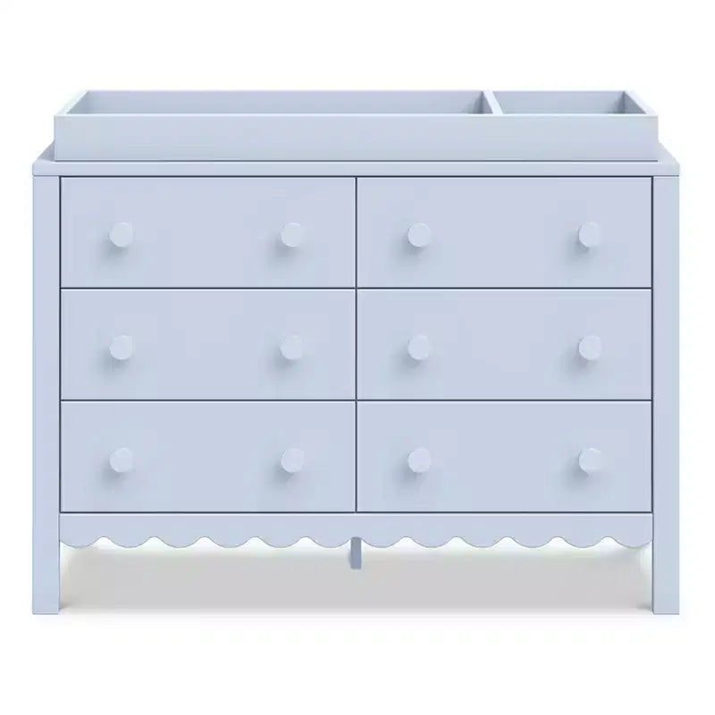 Kommode mit Muschelform und 6 Schubladen