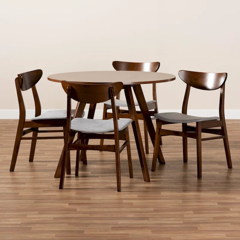 Philip Essgruppe im Mid-Century-Modern-Übergangsstil, 5-teilig