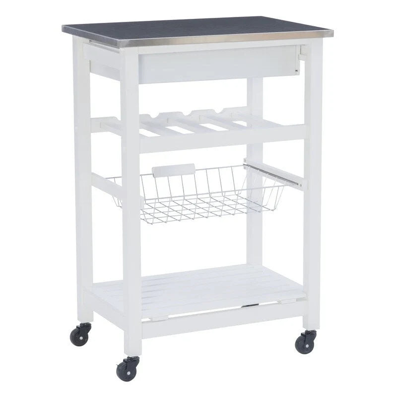 Desserte de cuisine compacte mobile Jake