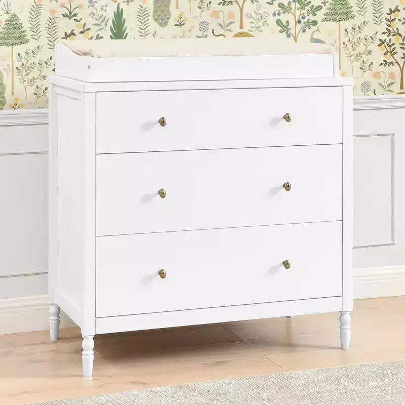 3 Drawer Dresser with Changing Top - Kids Nursery