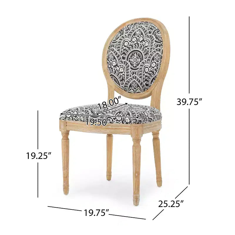 Set van 2 eetkamerstoelen Phinnaeus - Christopher Knight Home