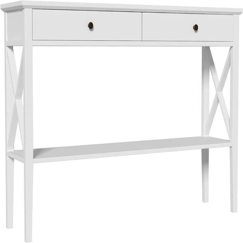 Table console de 47 avec tiroirs - 11.81D x 47.24W x 31.5H