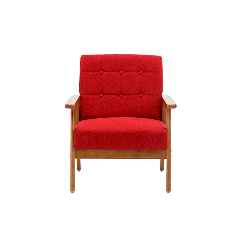 Set van 2 accentstoelen met bijzettafel, fauteuils voor woonkamer, slaapkamer of kantoor - 30.71H*25.39W *27.95D