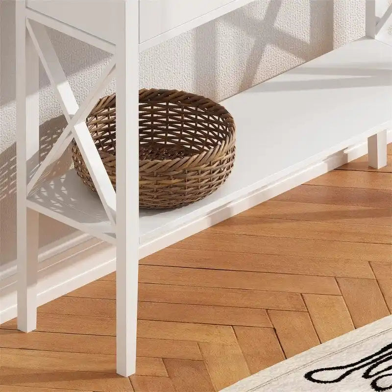 Table console de 47 avec tiroirs - 11.81D x 47.24W x 31.5H