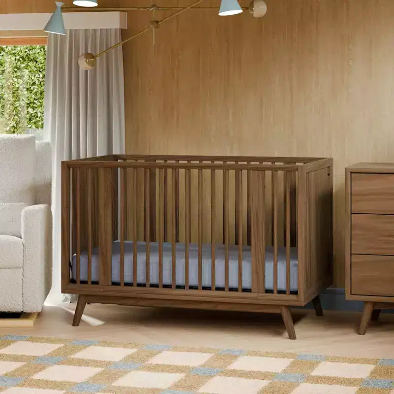 Lettino trasformabile Babyletto Palma 8-in-1 per tutte le fasi, con kit per culla e letto per bambini
