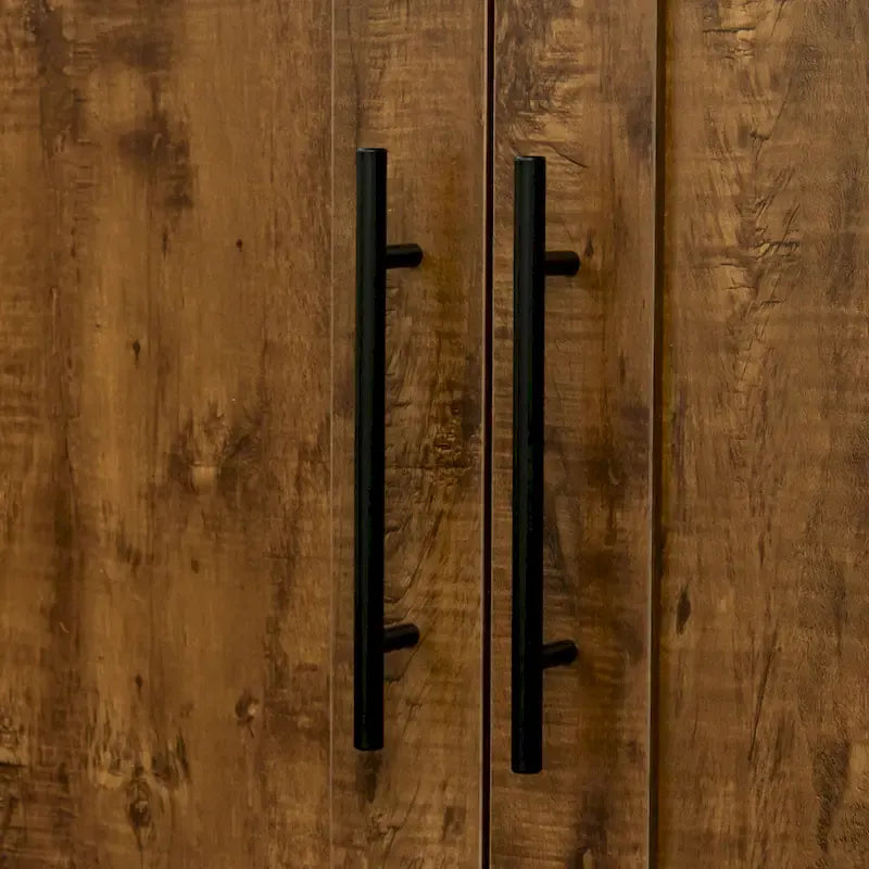Hoher Kleiderschrank mit 3 Einlegeböden