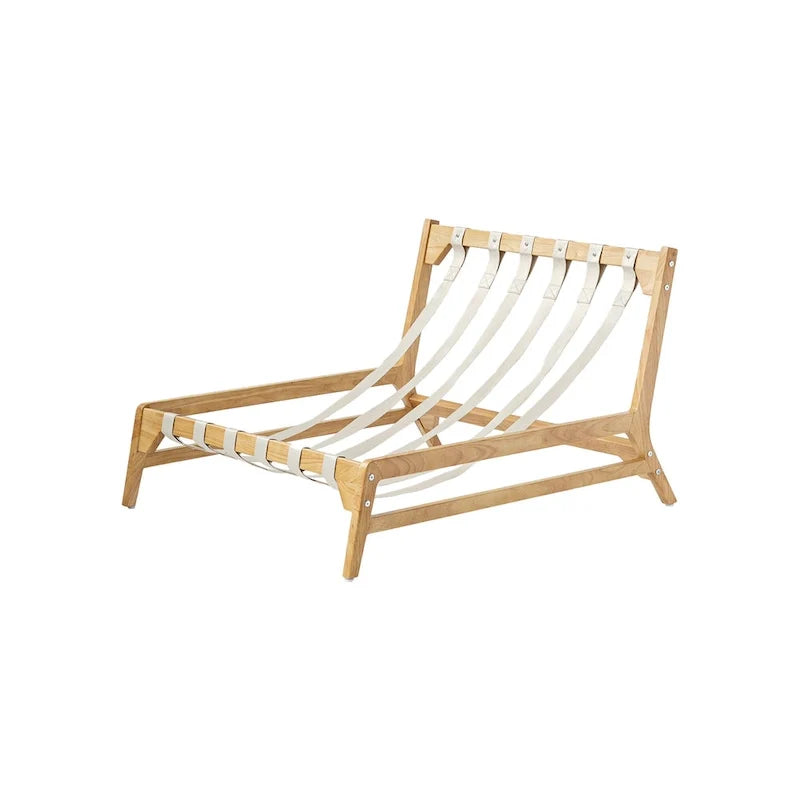 Fauteuil poire d’appoint grand format en peluche, avec structure en bois massif, confortable et garni de duvet