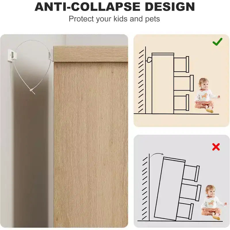Kommode mit 6 Schubladen fürs Schlafzimmer, 46.8W, aus Holz, mit eingelassenen Griffen, Aufbewahrungsschrank für Kleidung, Kommode oder TV-Ständer für den Flur