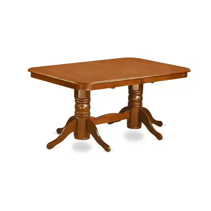 Esszimmer-Set mit handgefertigtem Tisch und Stühlen aus Massivholz sowie Einlegeplatte