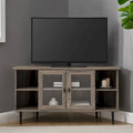 Middlebrook Eck-TV-Ständer mit Glastür, 48 Zoll
