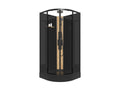 Cabine de douche hydromassante - Noir
