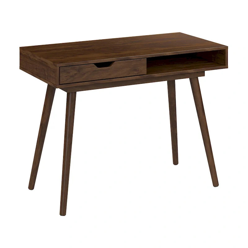 Scrivania per computer e scrittura Bush Furniture Nora 40W con contenitore