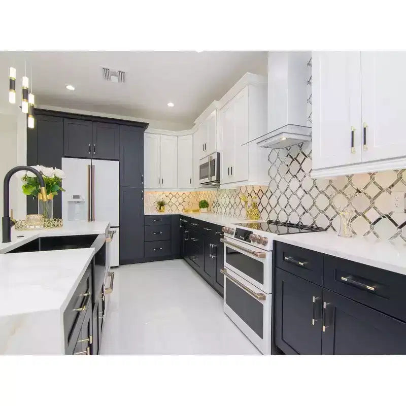 Meuble bas de cuisine CASAINC de 12 po W x 34.5 po H x 24 po P avec 1 tiroir à fermeture amortie, cadre en contreplaqué, façade à recouvrement intégral