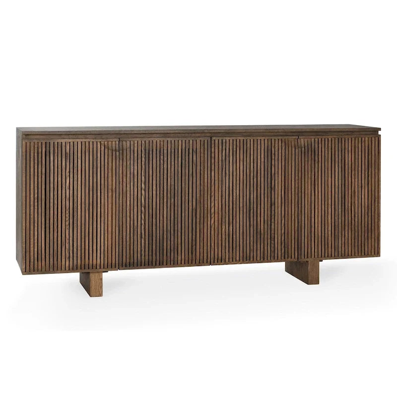 Credenza buffet Classic Home Roya con impiallacciatura in rovere