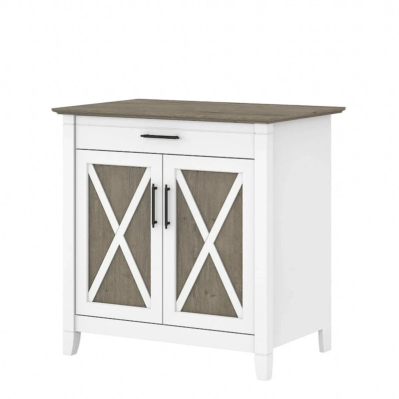 Secrétaire Key West avec armoire de rangement par Bush Furniture