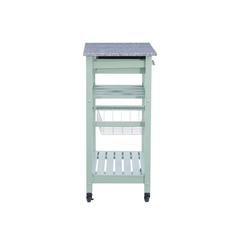 Desserte de cuisine compacte mobile Jake