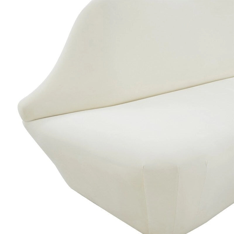 Lips Samtsofa - 67.7W x 29.1D x 36H
