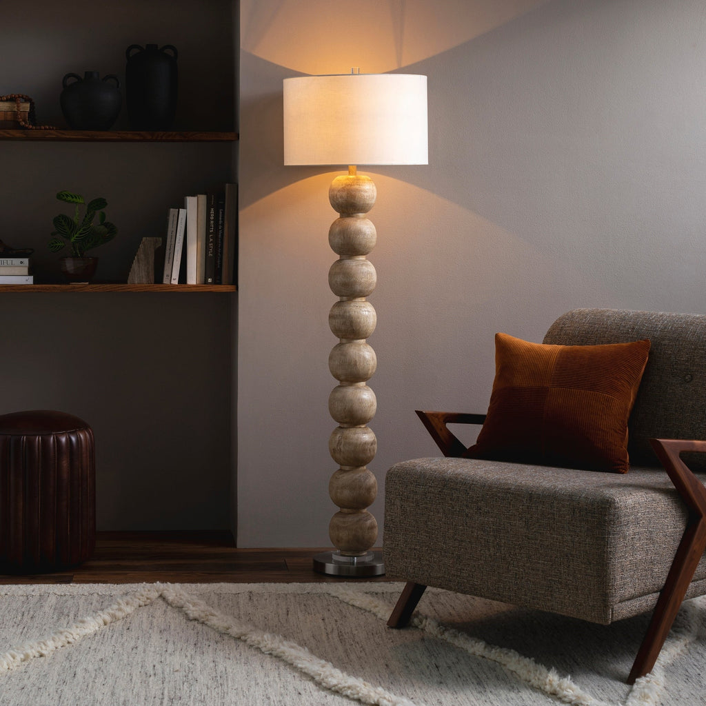 Becke Übergangs-Stehlampe mit Blasendesign