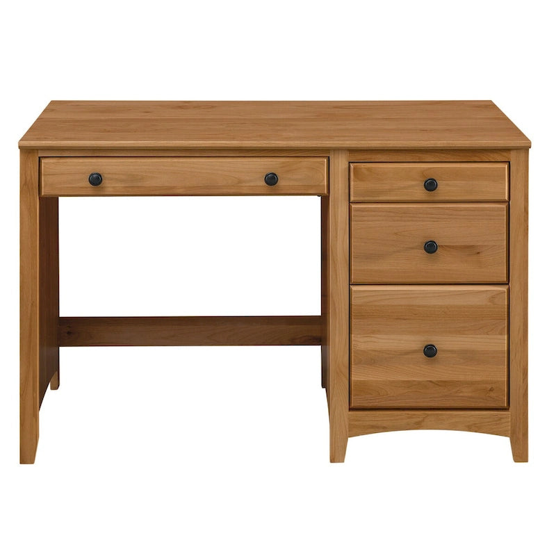Arch+Haven bureau van massief hout met 4 laden