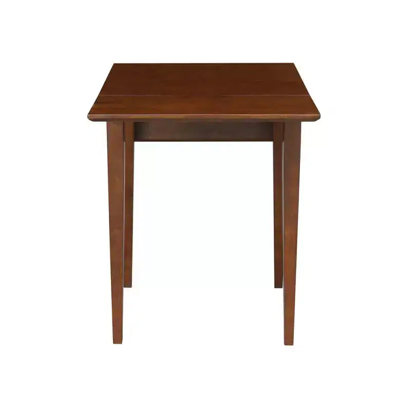 Espressobrauner Esstisch mit Klappplatten, für 4 Personen