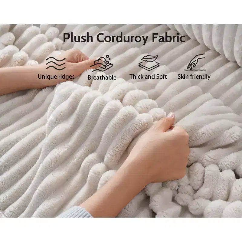 Modulares Cordsofa von Dyonery mit waschbaren Bezügen