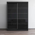 Armoire moderne à 2 portes à fini très brillant Aria